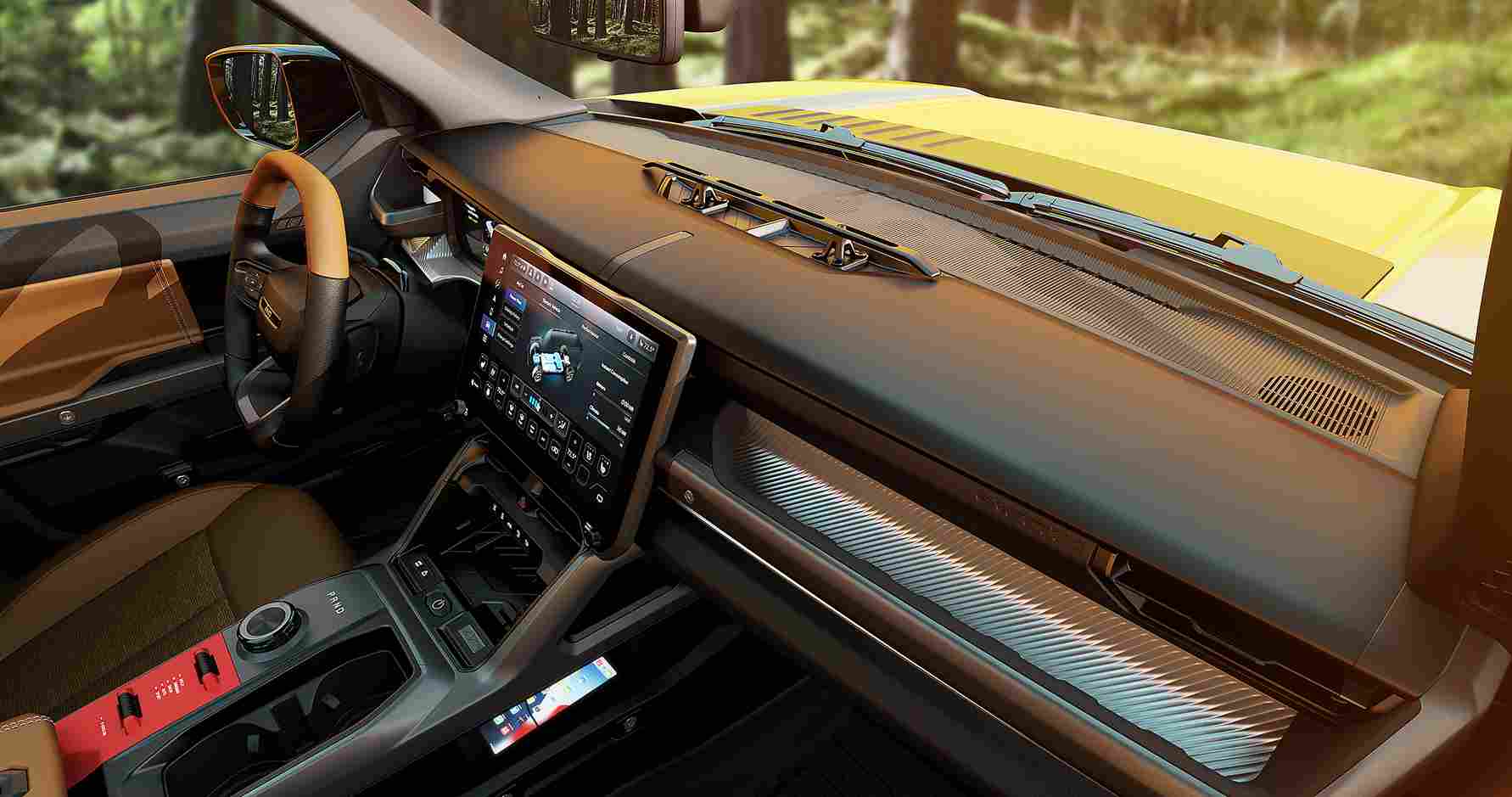 2026 Jeep Recon tam elektrikli Trail Rated SUV iç mekan