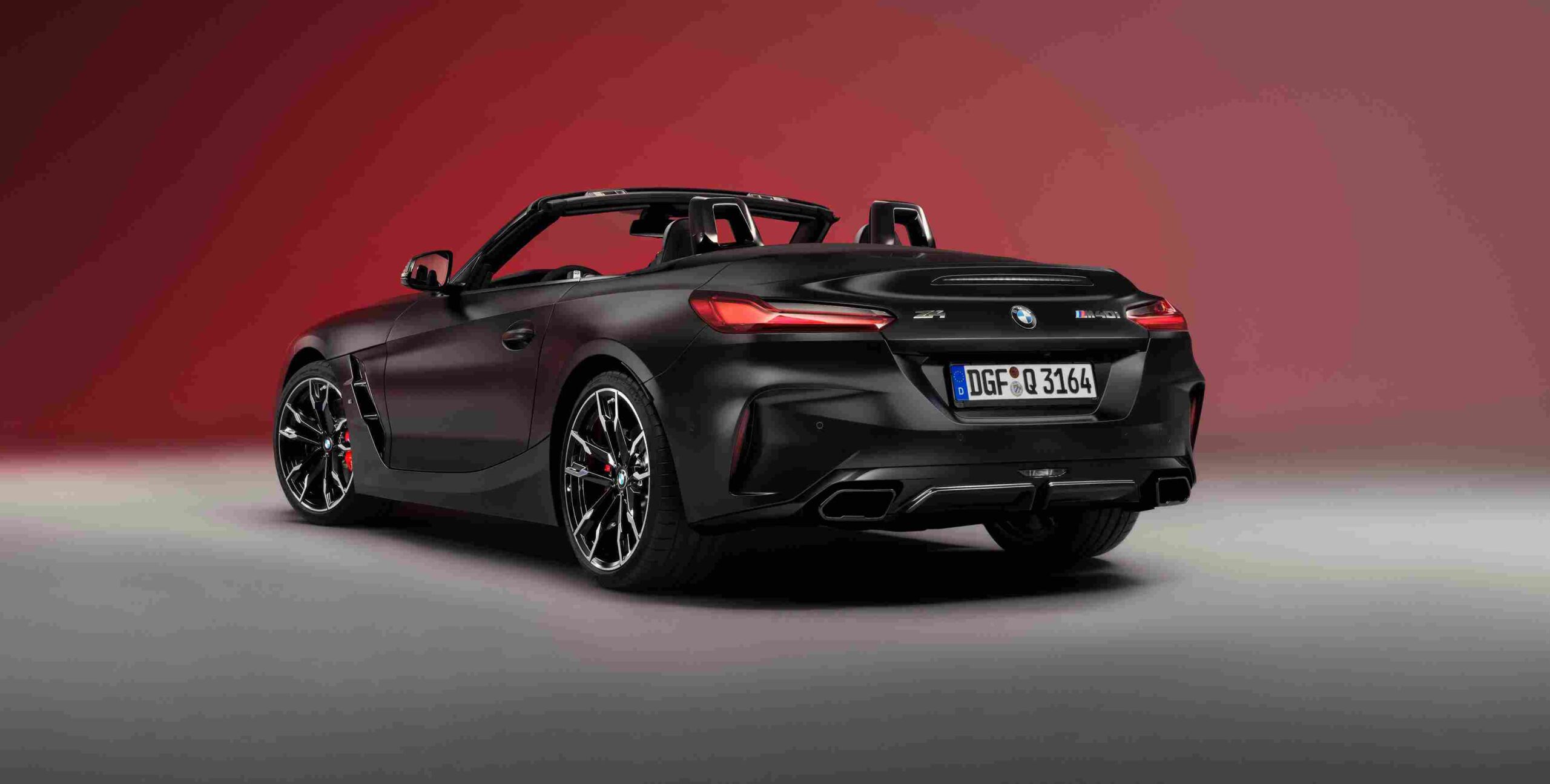BMW Z4 Final Edition in exclusive Frozen Matt Black paint
