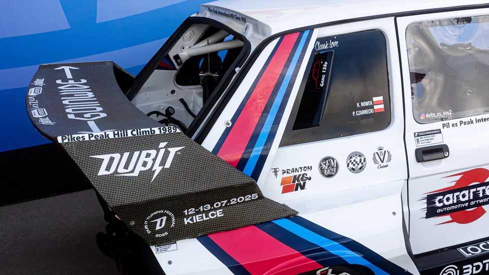 fiat 126b hot wheels legends tour winning car with wide body kit