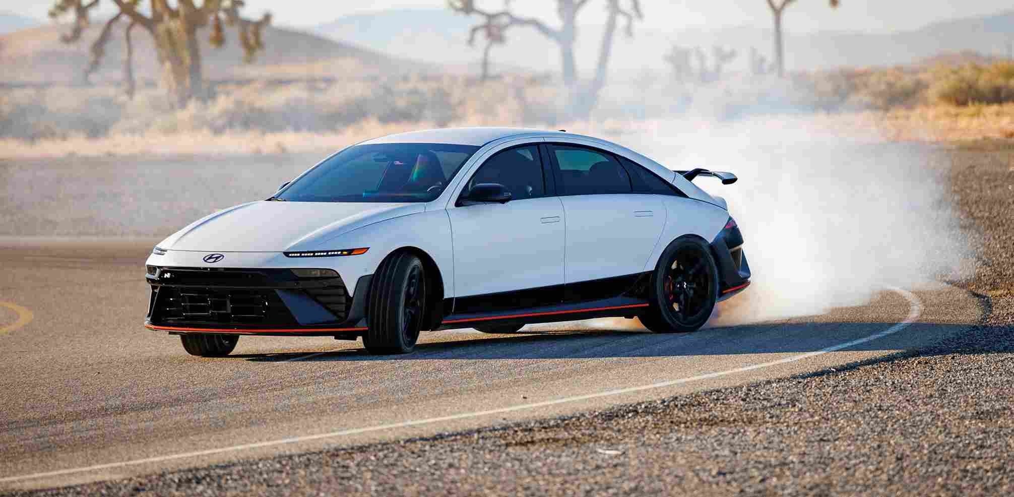 Hyundai IONIQ 6 N pist sürüşü