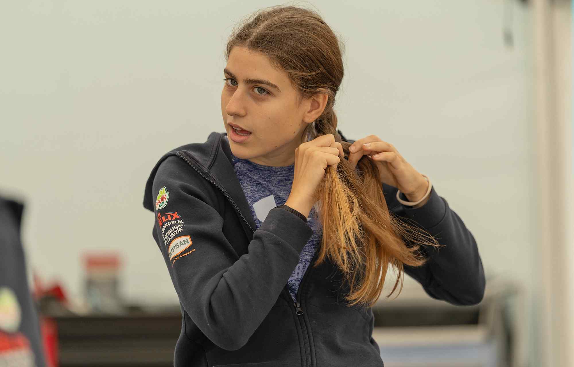 BOM Karting pilotu Ayşe Çebi