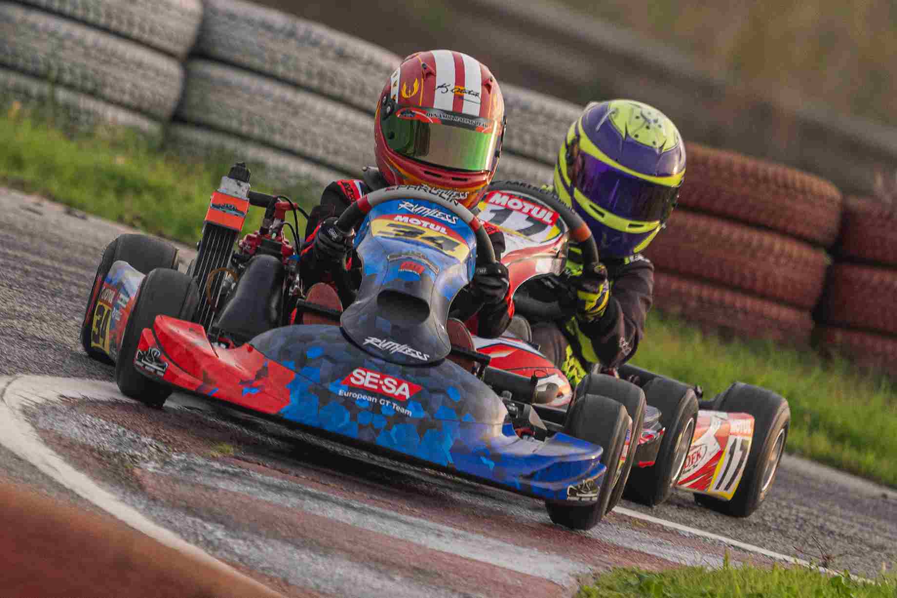 MOTUL 2025 Türkiye Karting Şampiyonası Körfez pistinde yarış startı