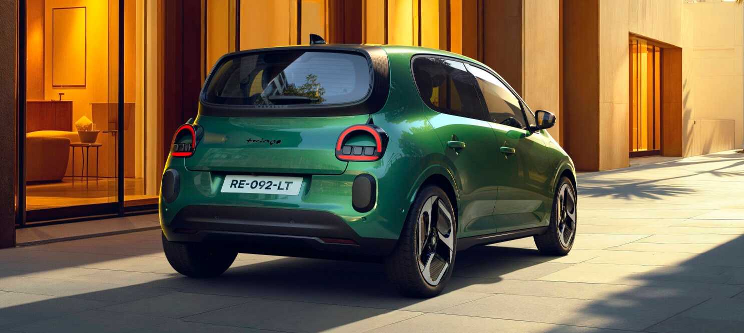 Renault Twingo E-Tech electric şehir içi kullanım