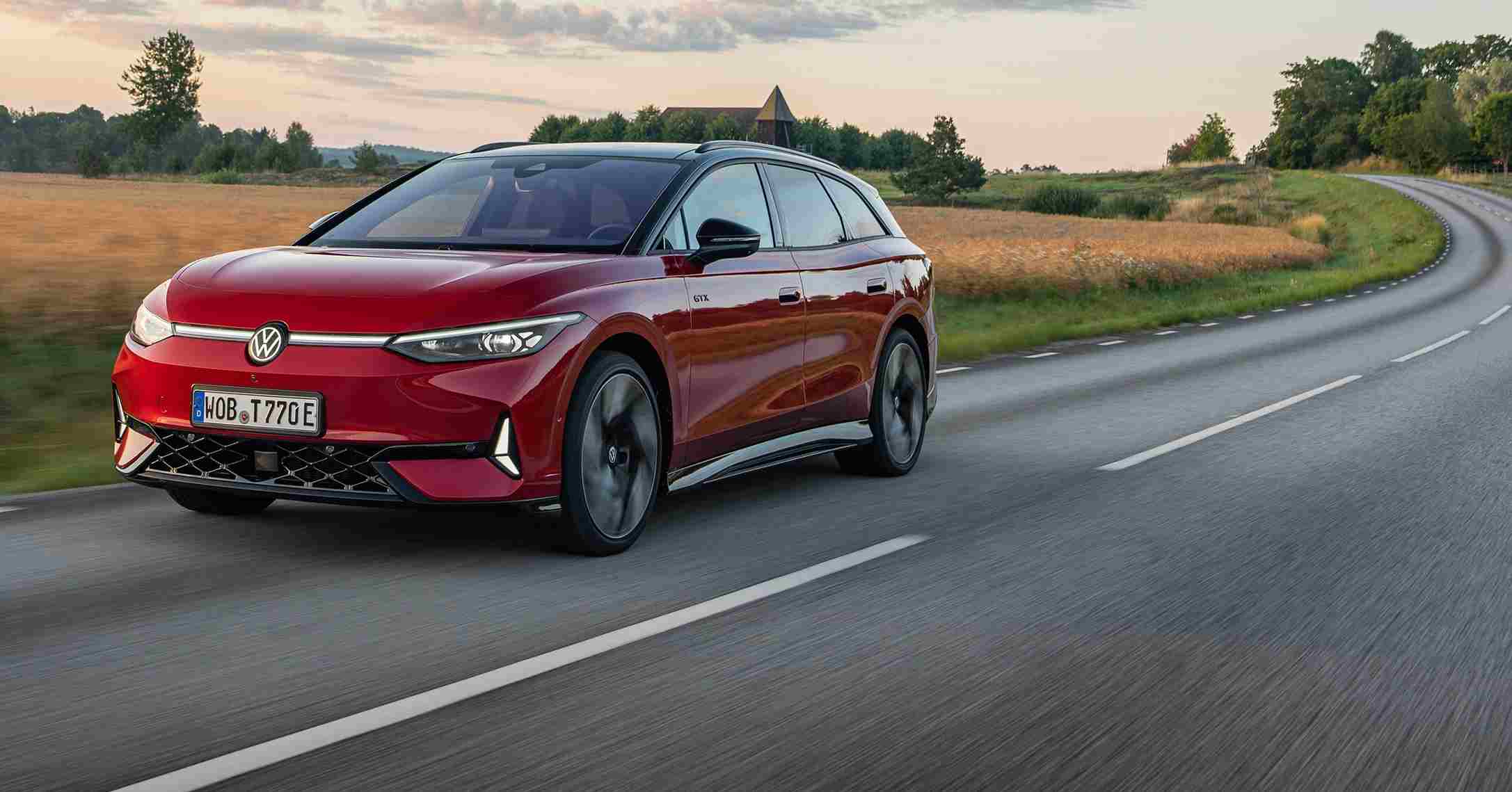 ID.7 GTX Tourer elektrikli station wagon görseli.