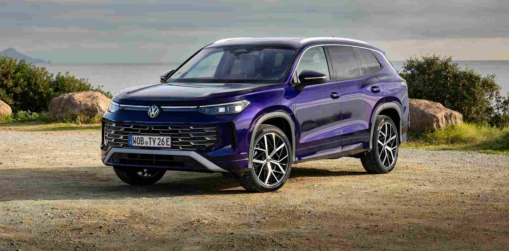 Volkswagen Tayron aile SUV modeli.