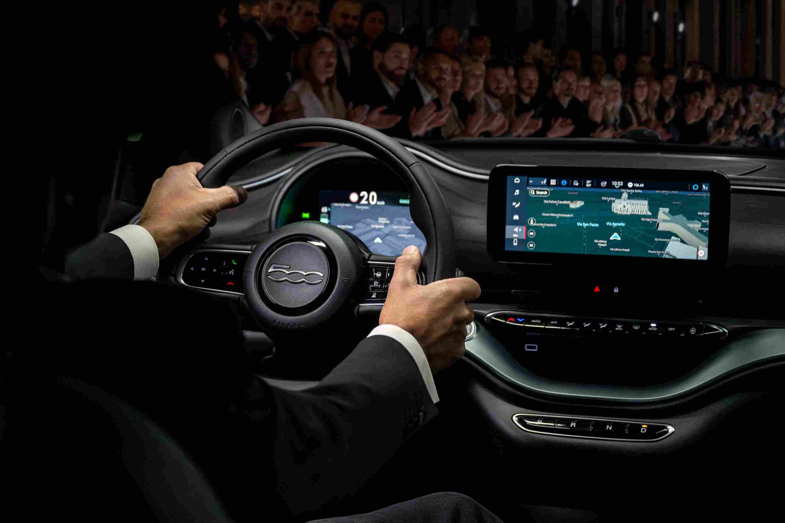 Fiat 500e Giorgio Armani iç mekan