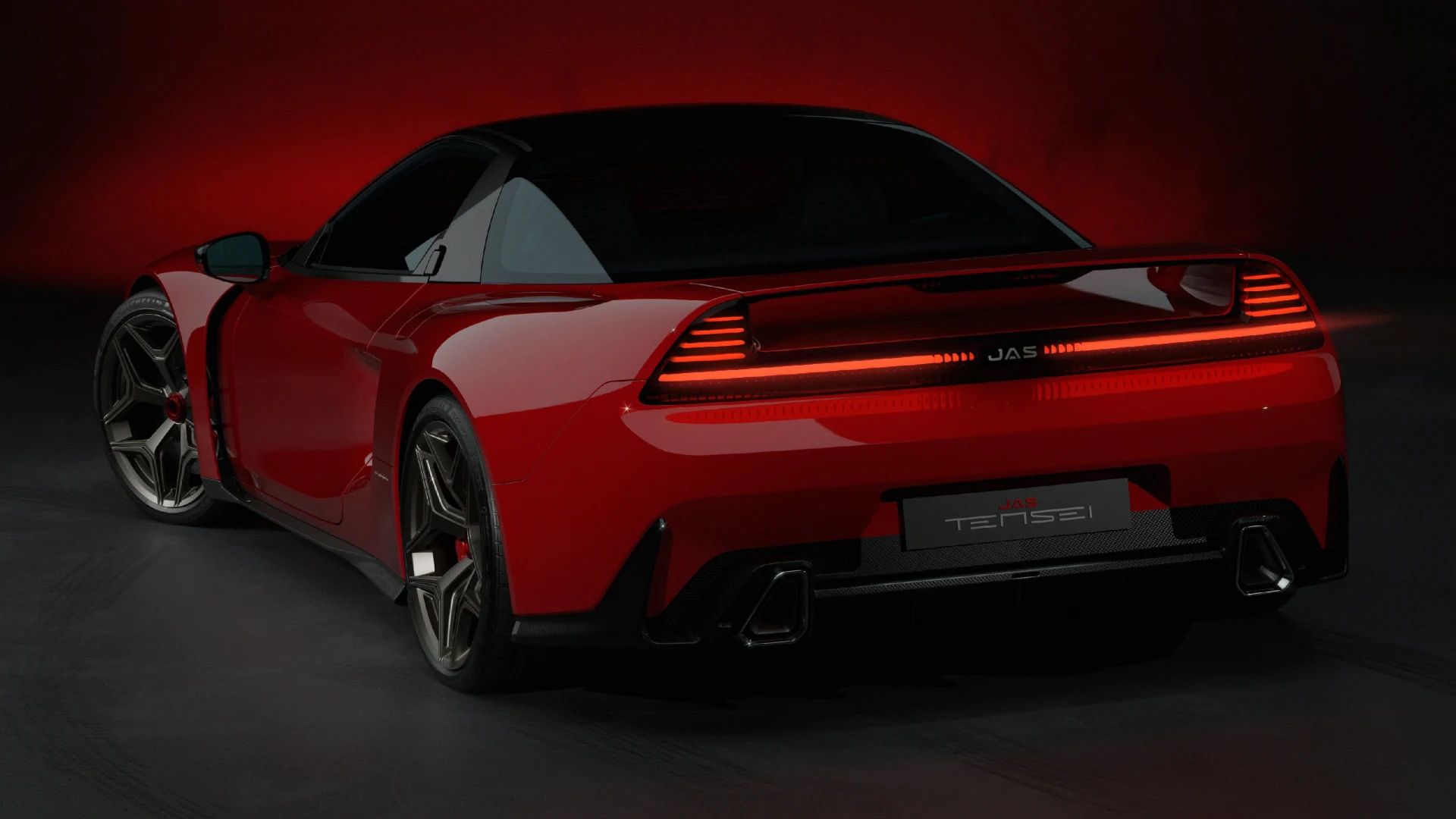 Pininfarina Tensei restomod Honda NSX render görüntüsü