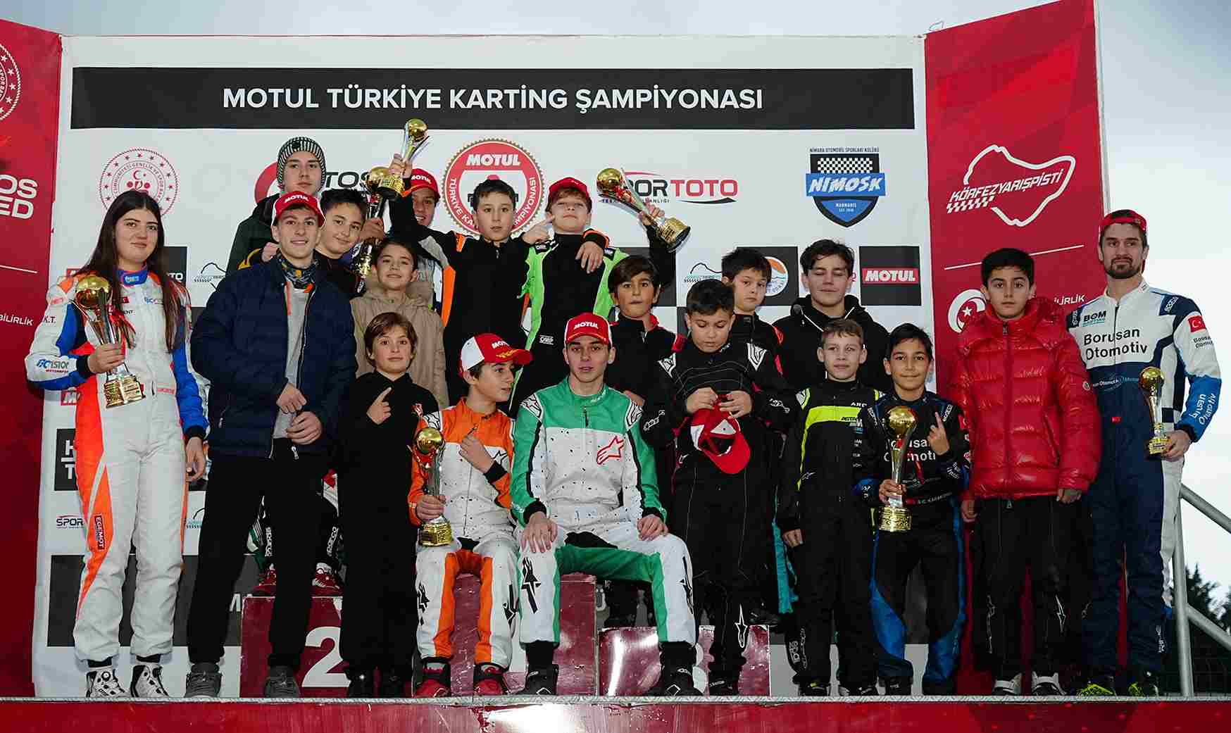 2025 NİMOSK Karting Yarışı Podyum