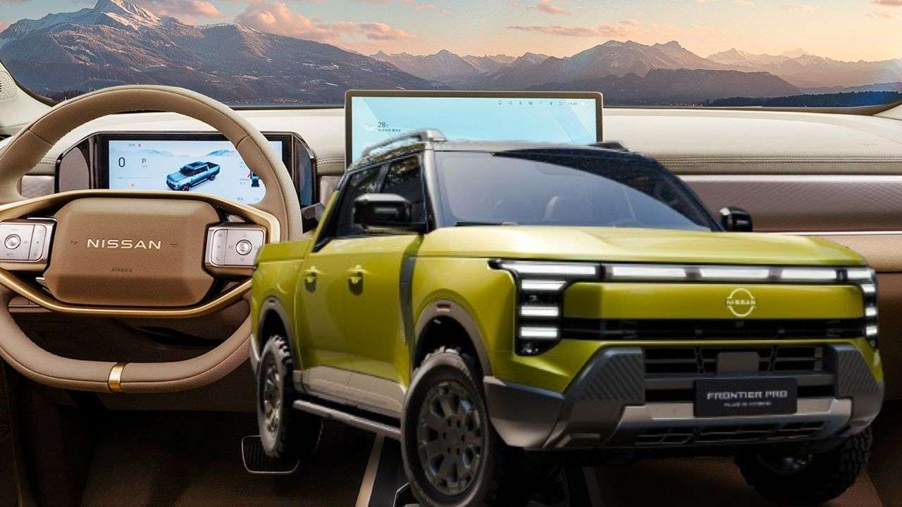 Nissan Frontier Pro yeni nesil V-motion tasarım