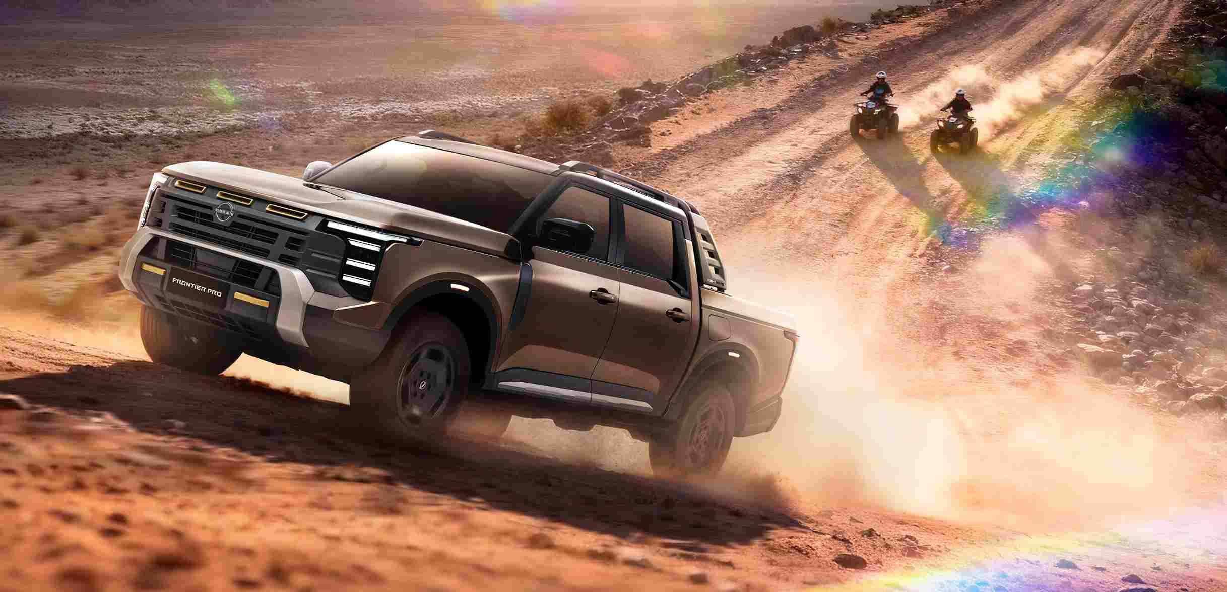 Nissan Frontier Pro yeni nesil V-motion tasarım