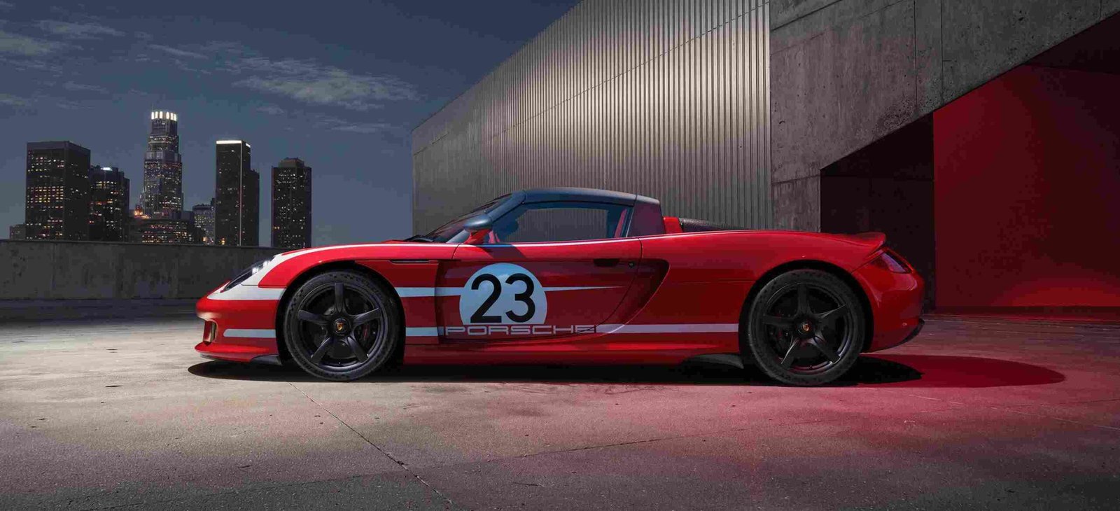 Porsche Carrera GT Salzburg Design yan profil