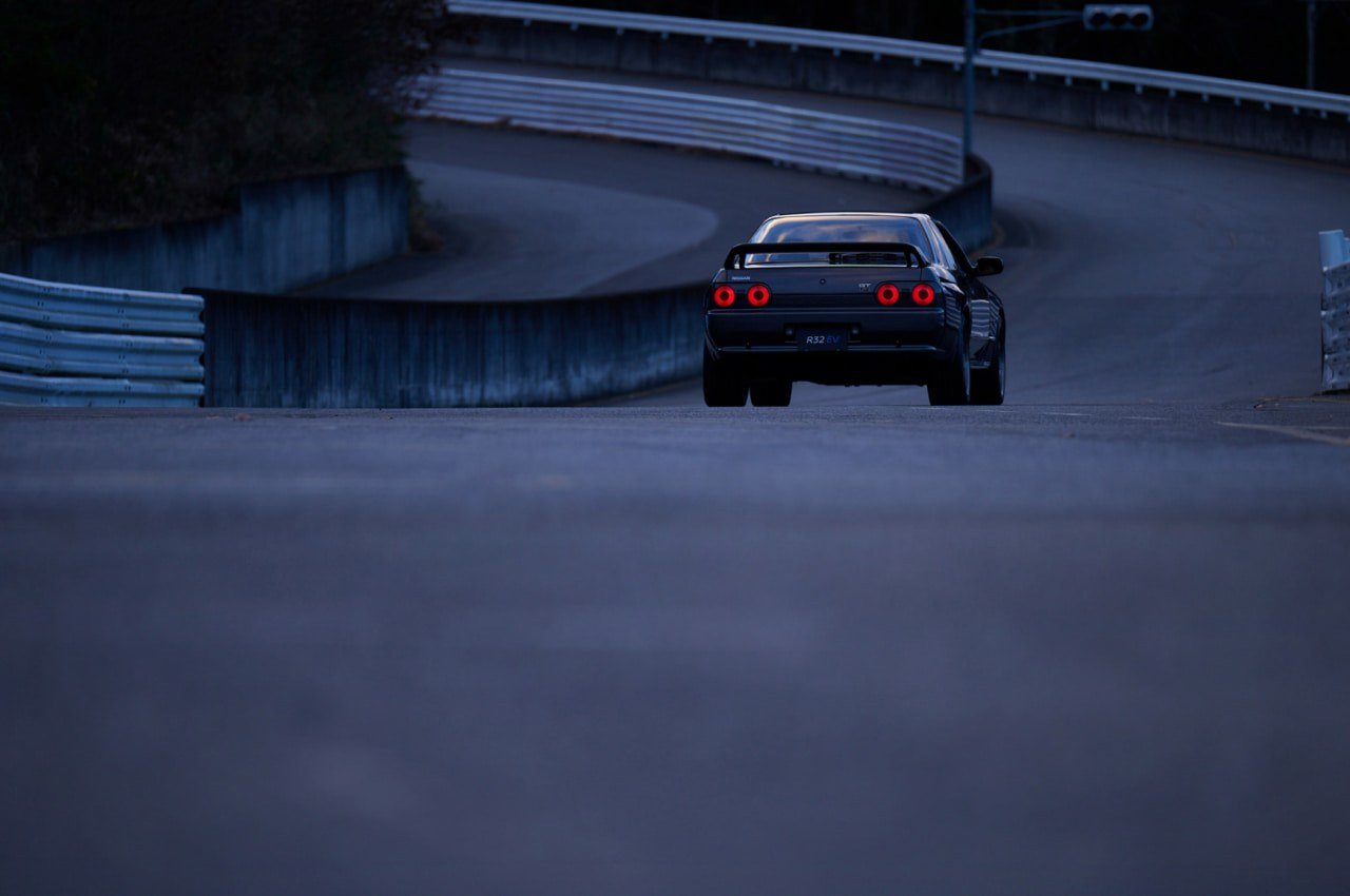 RB26 yerine elektrikli motorlu Nissan Skyline R32