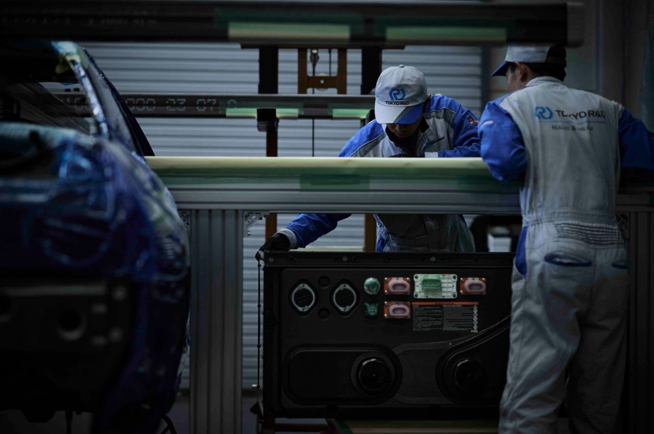 Skyline R32 EV çift motorlu AWD sistemi