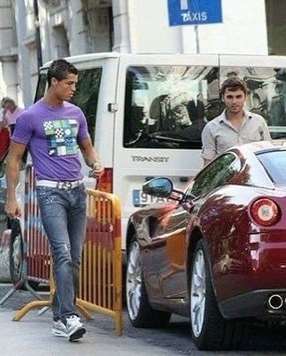 Cristiano Ronaldo Ferrari kazası 2009