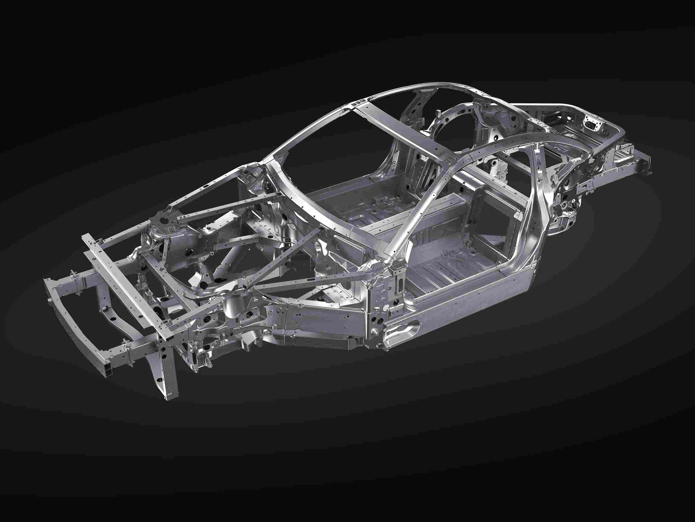 Toyota GR GT ve GT3 şase ve motor detay