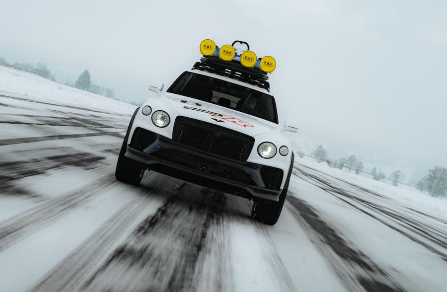 FAT Ice Race’te tanıtılan Bentley Bentayga X Concept off-road SUV