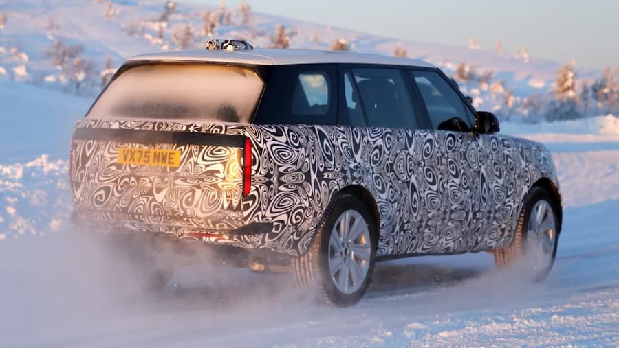 2027 Range Rover arka görünüm