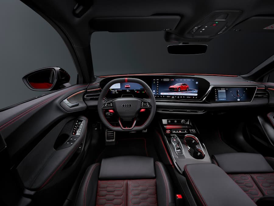 630 HP Audi RS5 hibrit iç