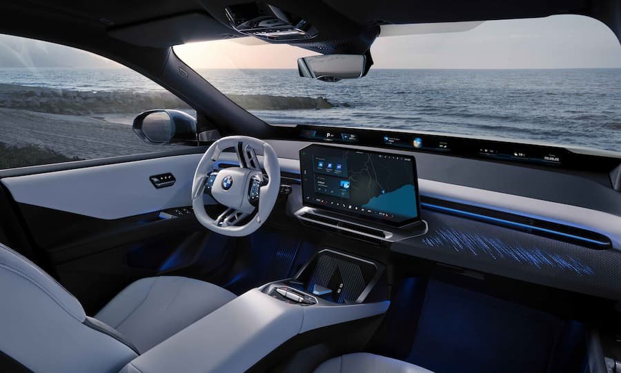 Yeni BMW iX3 iç mekan