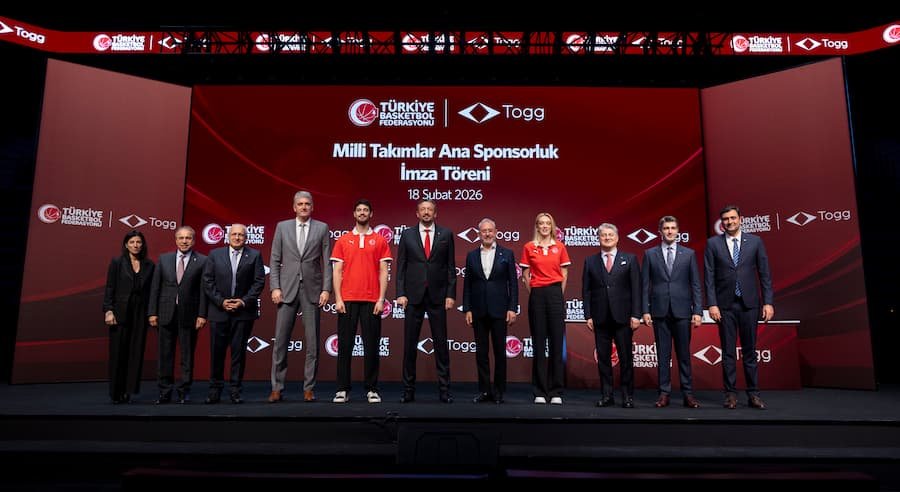 Togg Basketbol Milli Takımlar Ana Sponsoru imza töreni