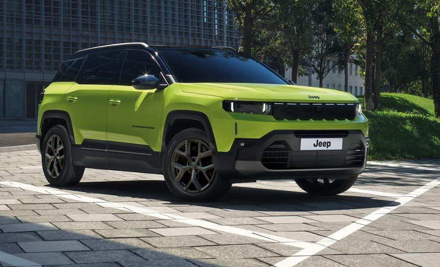 Jeep Compass e-Hybrid önden görünüm