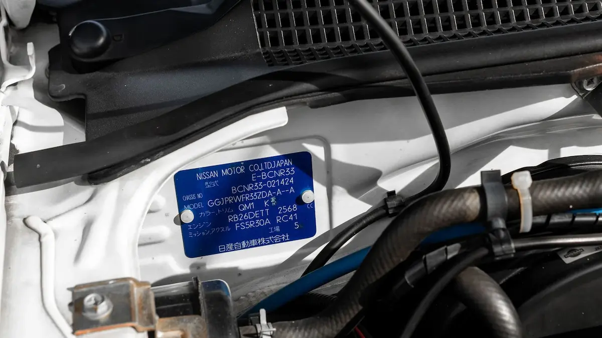 Nissan Skyline GT-R Nismo 400R etiket