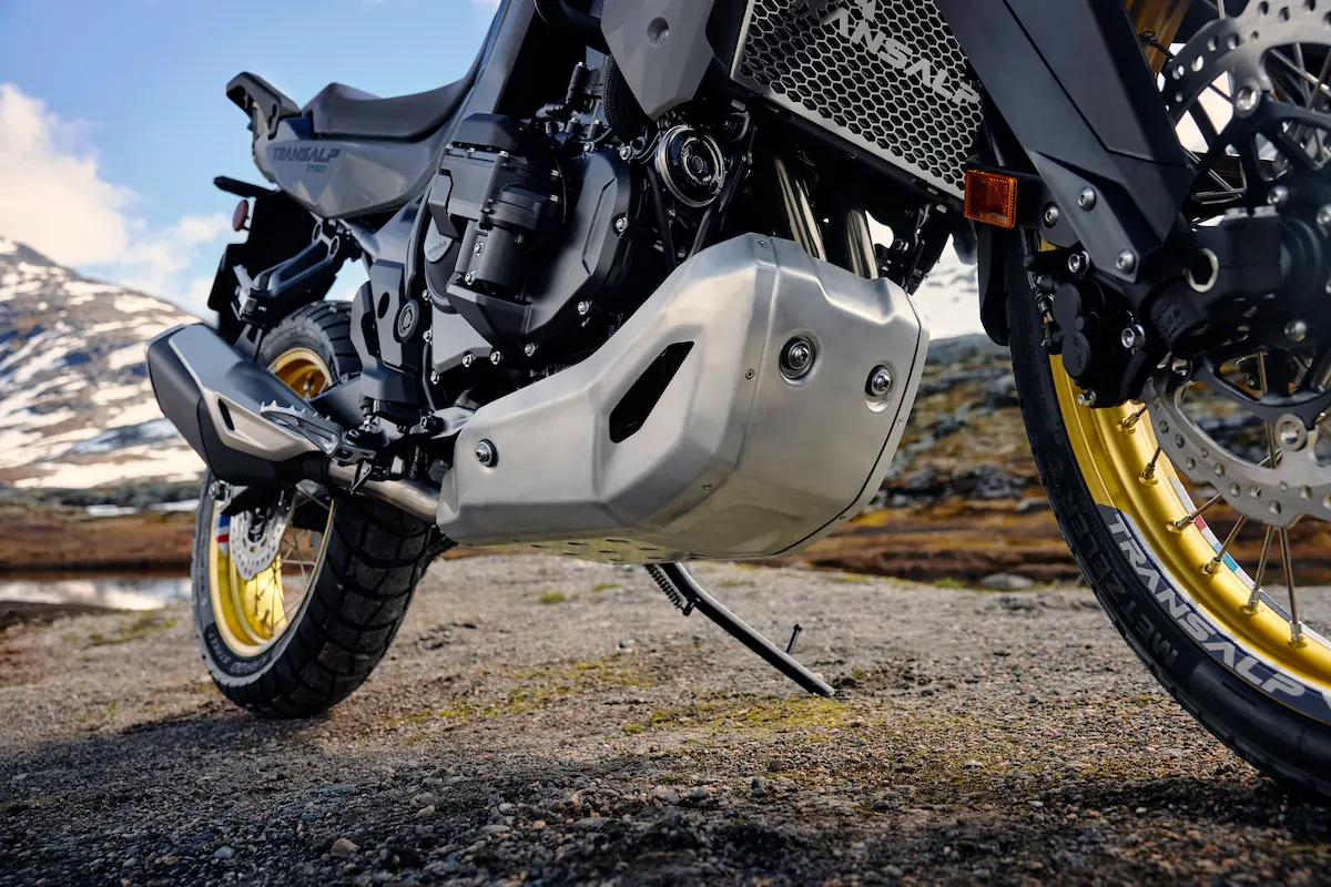 Honda Transalp Alüminyum motor koruma