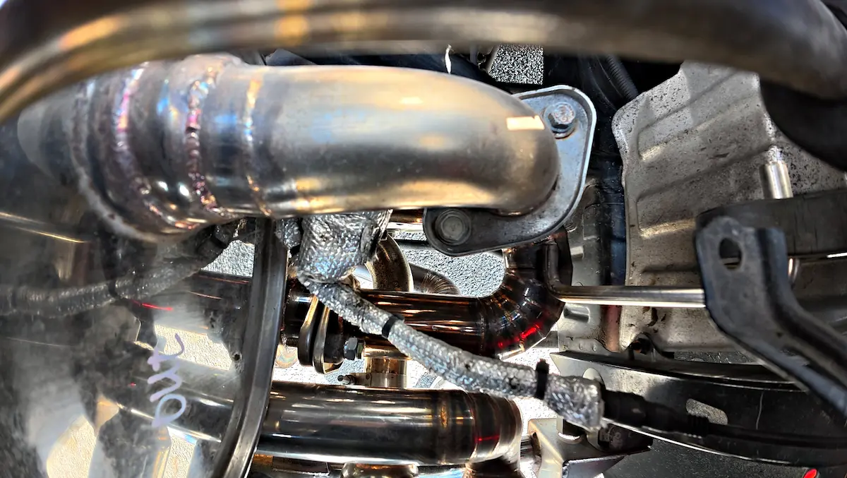 2ZZ Swap Toyota MR-S Fujitsubo egzoz sistemi