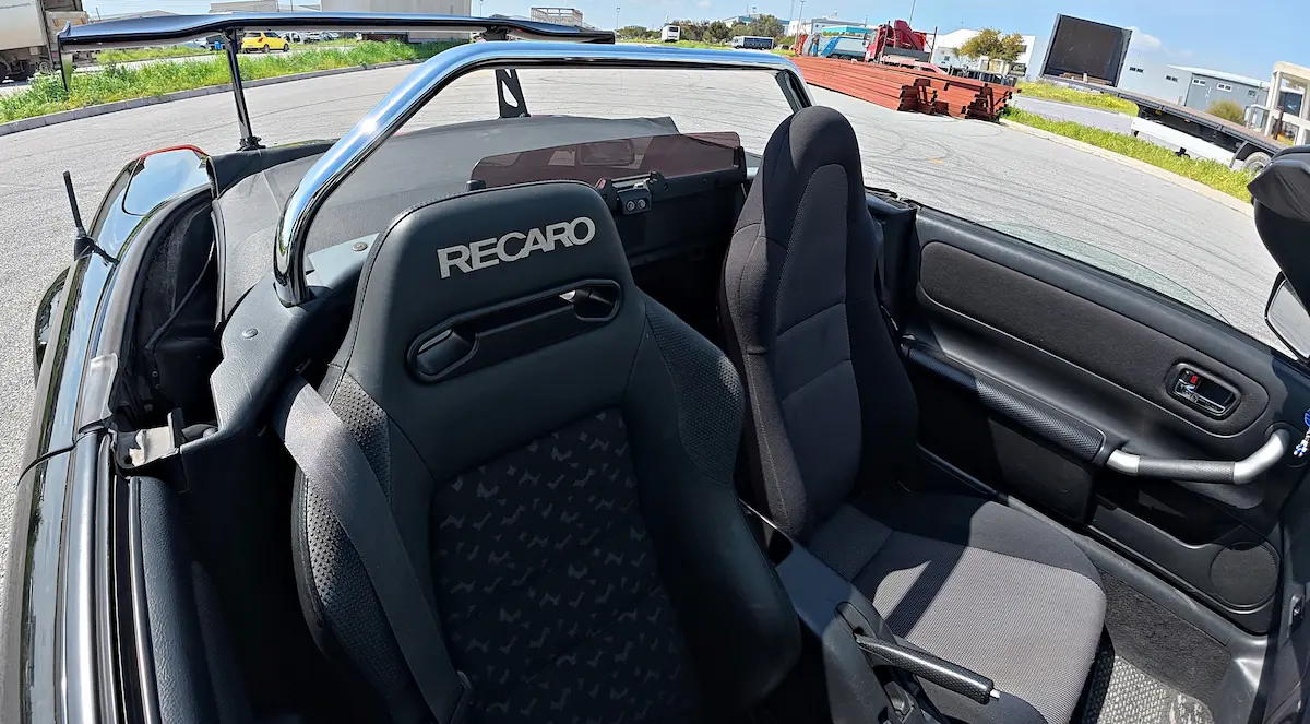 2ZZ Swap Wide Body Toyota MR-S recaro koltuk ve trd bar
