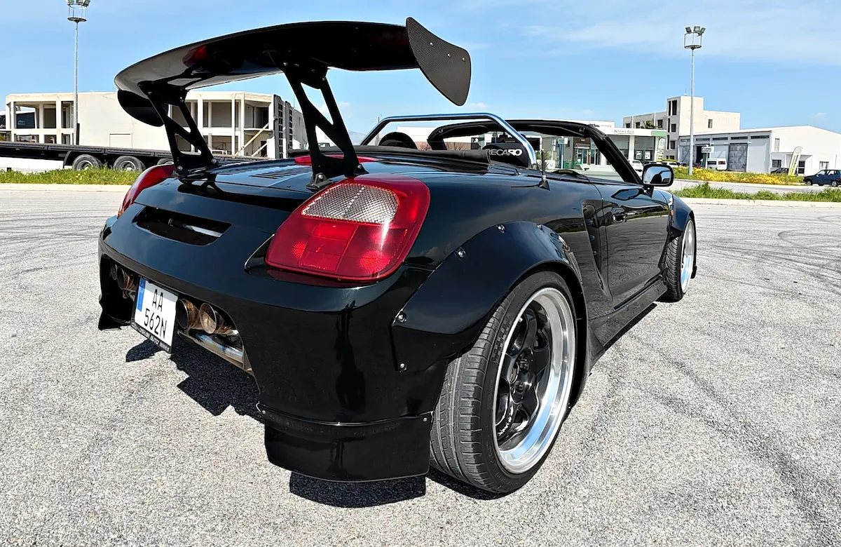 2ZZ Swap Wide Body Toyota MR-S arka tasarım