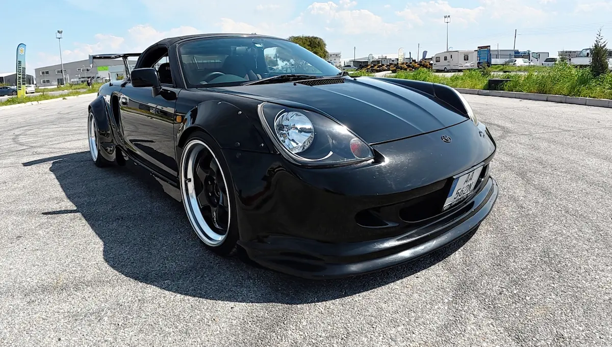 2ZZ Swap Wide Body Toyota MR-S ön tasarım