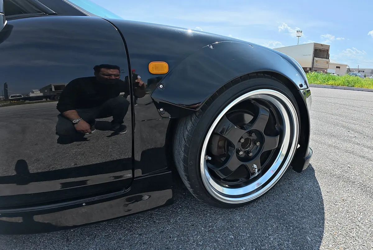 2ZZ Swap Wide Body Toyota MR-S work jantlar