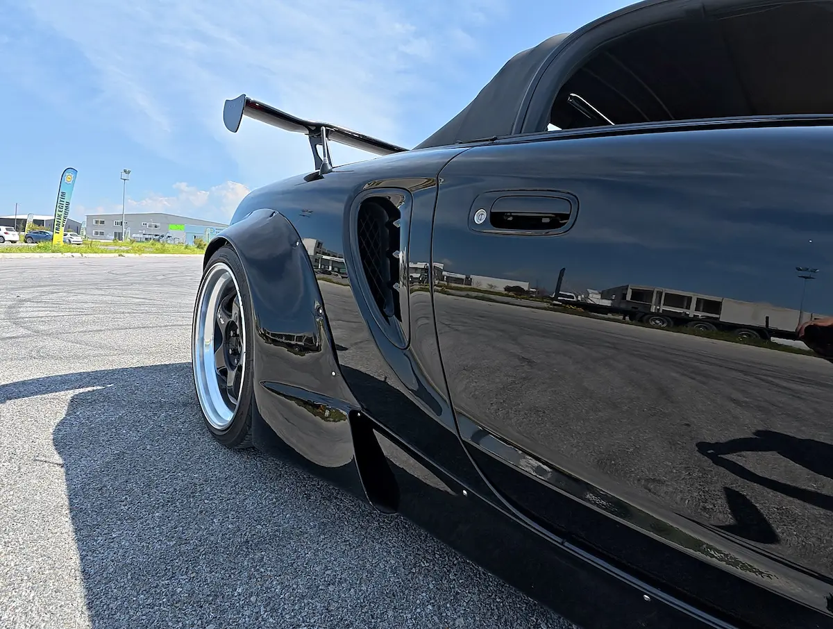 2ZZ Swap Wide Body Toyota MR-S work jantlar