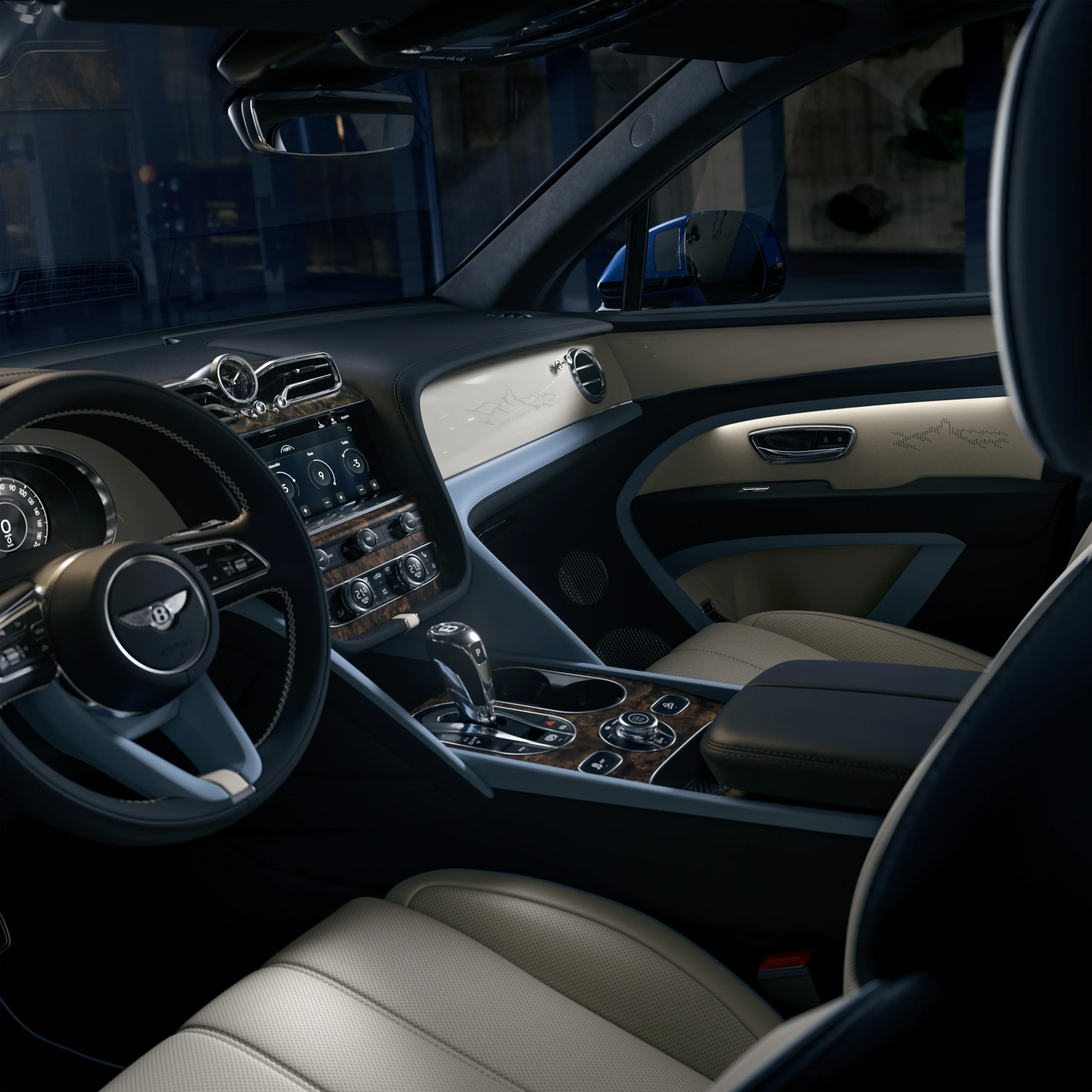 Bentley Bentayga Artenara Edition iç mekan