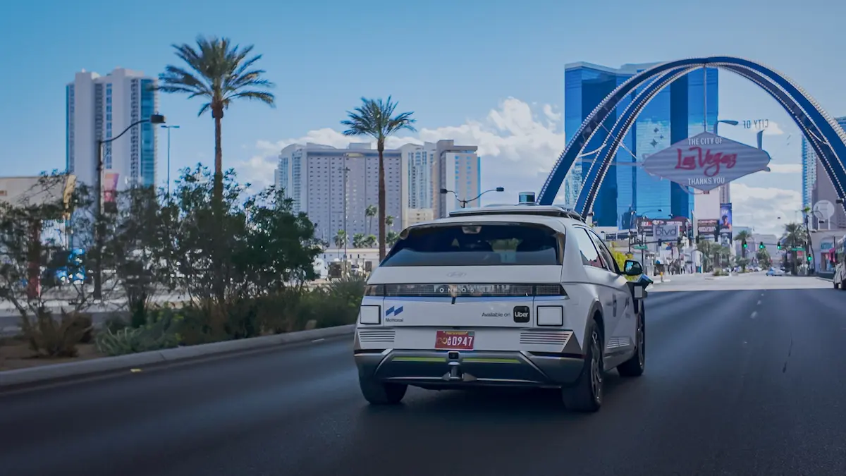 Uber robotaksi Las Vegas