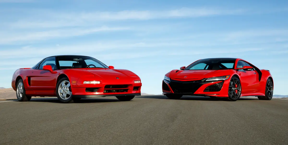 1990 Acura NSX performans odaklı süper spor model