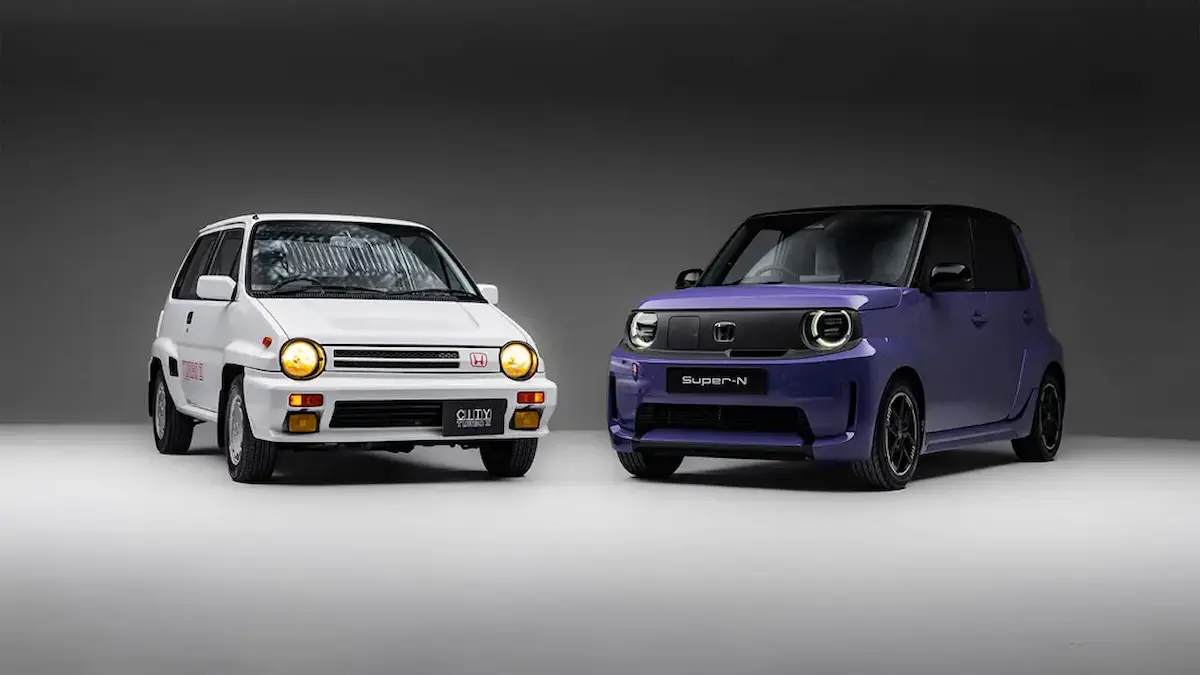 Honda Super N ve Honda City Turbo II