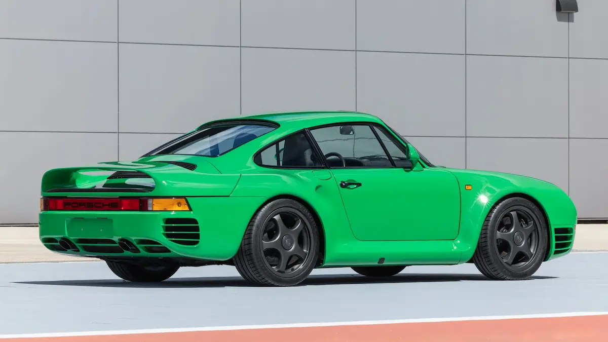 Porsche 959 SC yan görünüm