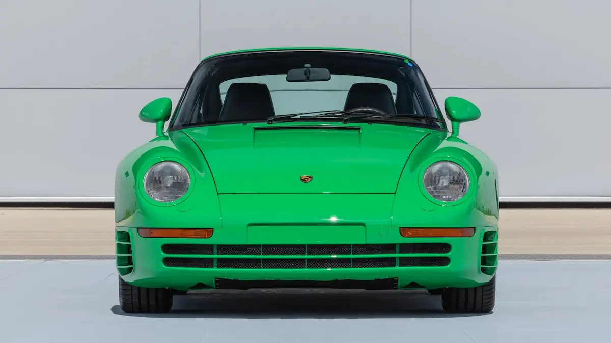 Porsche 959 SC ön tasarım