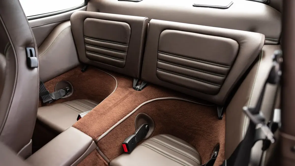 Porsche 959 SC arka koltuklar