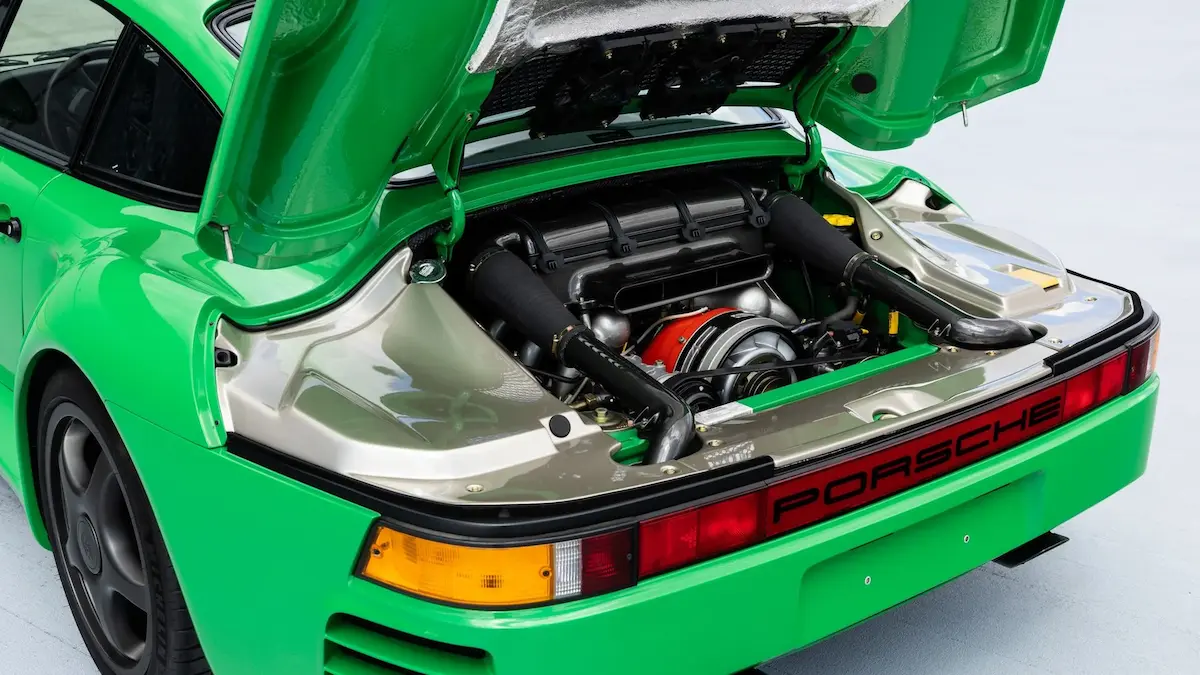 Porsche 959 SC motor