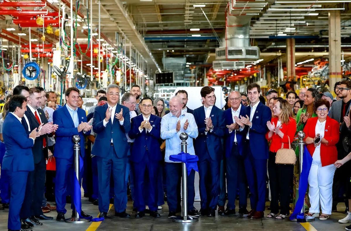 Changan Automobile Brezilya üretim hattı