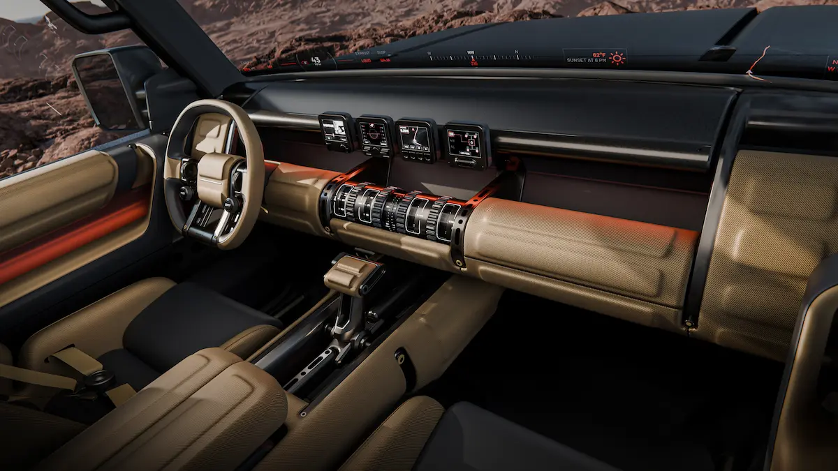 Hyundai Boulder Concept iç mekan fonksiyonel kullanım alanı