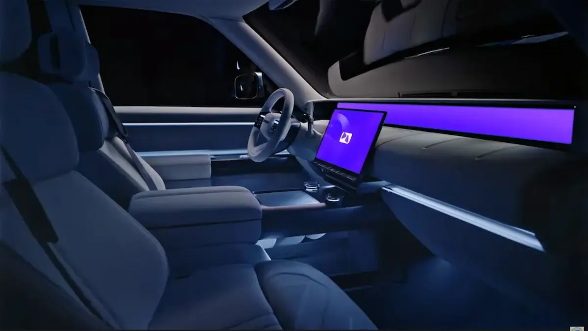 Freelander iç mekân geniş ekran teknolojisi