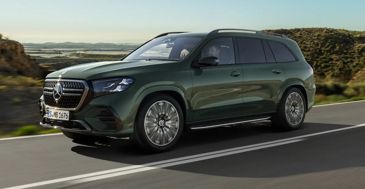 GLS 2026 büyük jant ve yan profil görünümü