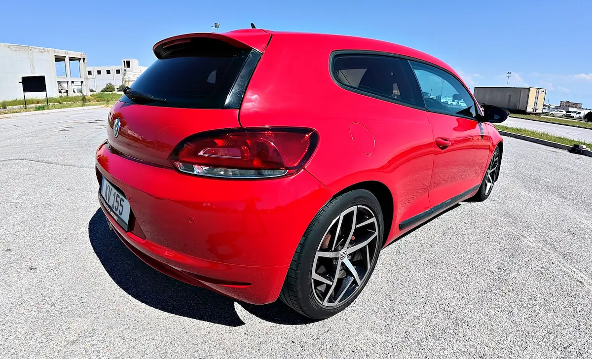 VW Scirocco 1.4 TSI arka tasarım