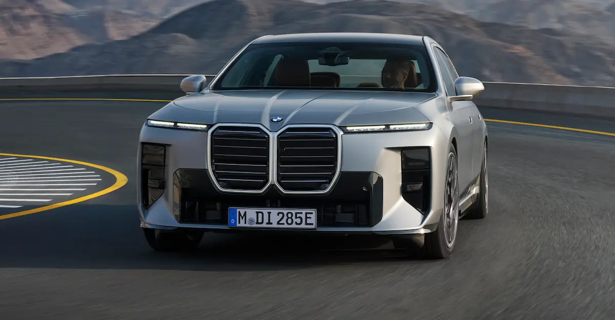 Yeni BMW 7 Serisi ön görünüm