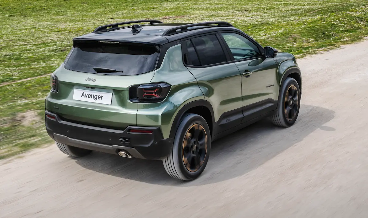 85. Yıl Özel Seri Yeni Jeep Avenger Arka