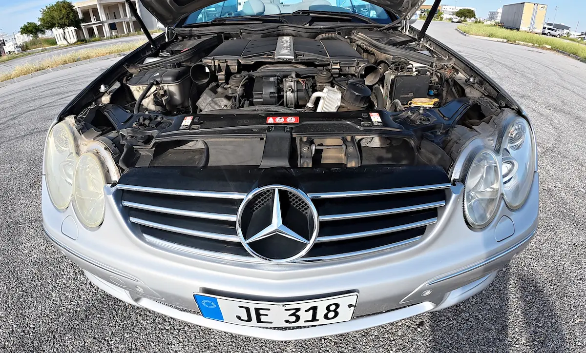 Mercedes CLK M113 5.0 V8 swap