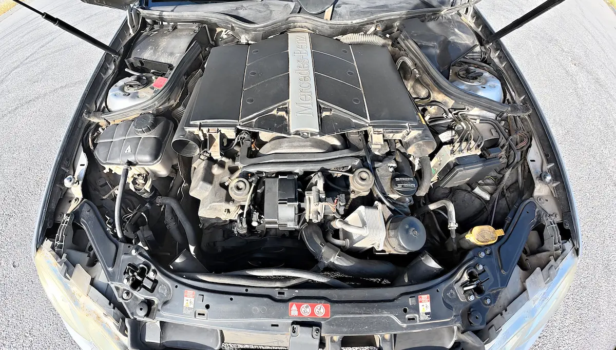 Mercedes CLK M113 5.0 V8 swap